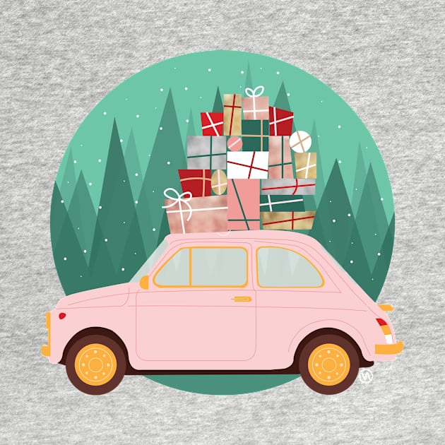 Christmas Presents On The Car by valentinavegasi